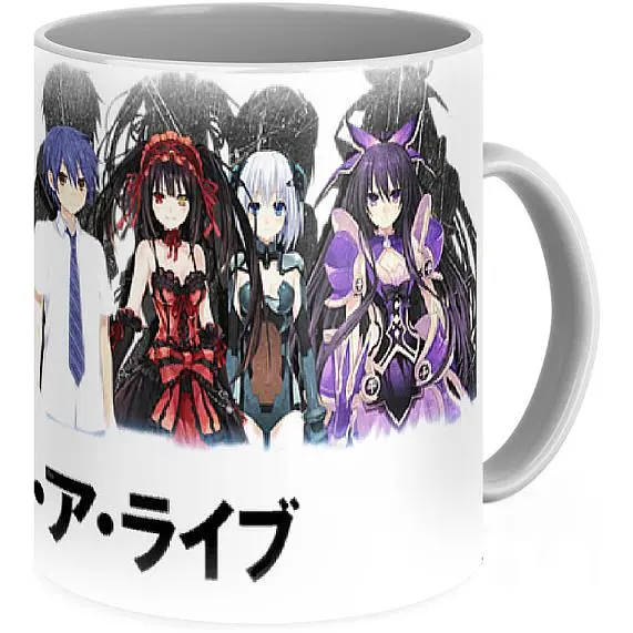 Кружка GeekLand Рандеву с жизнью Date A Live DAL.02.03 330 мл белая - фото 2