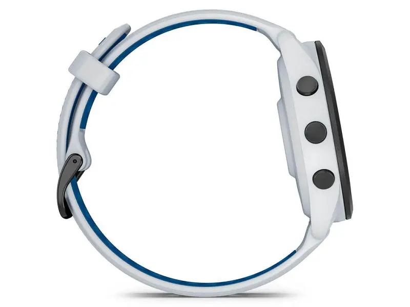 Смарт-годинник Garmin Forerunner 265 Black Bezel w. Whitestone Case and Whitestone/Tidal Blue S. Band (010-02810-51) - фото 2