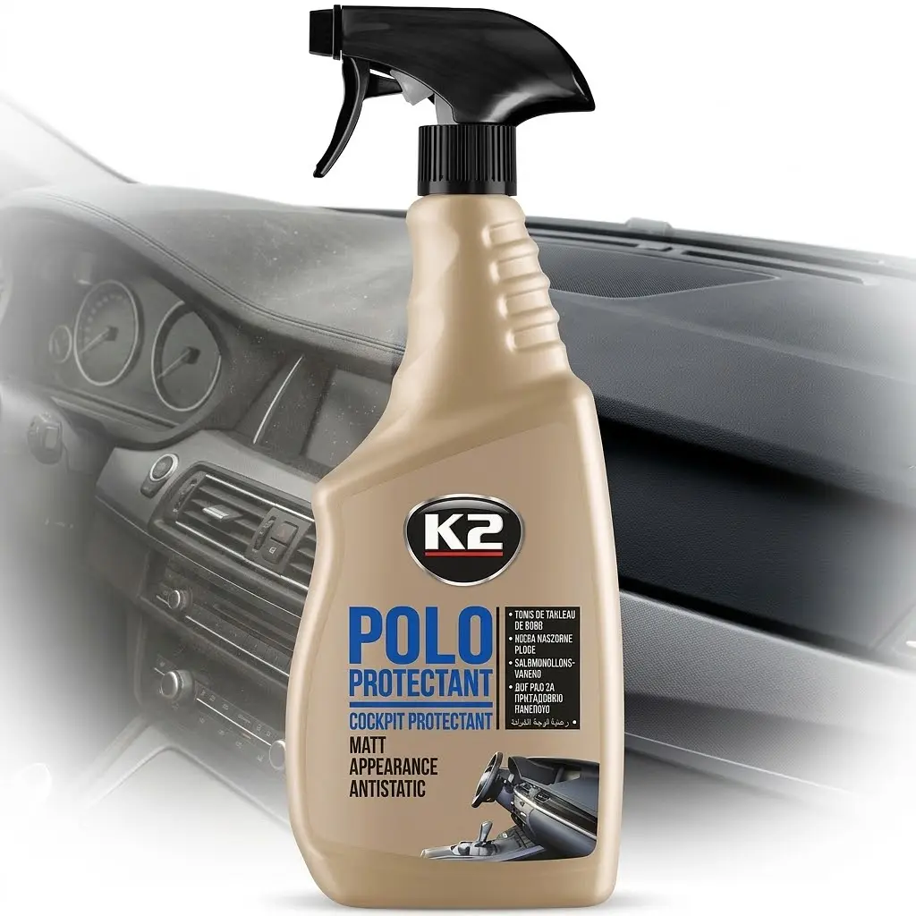 Поліроль торпеди молочко K2 Polo PROTECTANT Матовий 750 мл (K417)