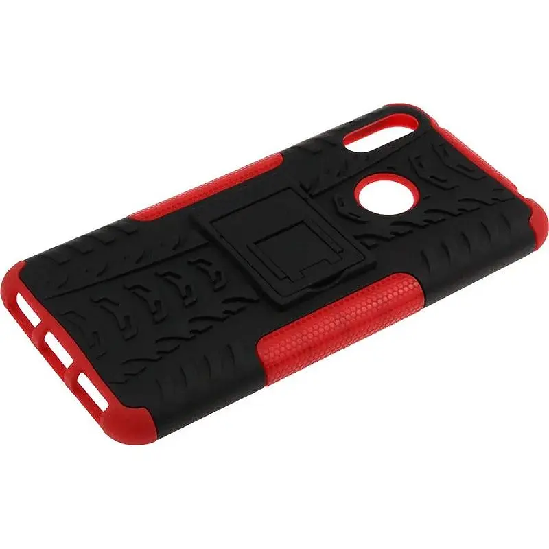 Чехол-накладка Toto Dazzle Kickstand 2 in 1 Case HuAwei Y7 Pro 2019/Enjoy 9 Red - фото 7