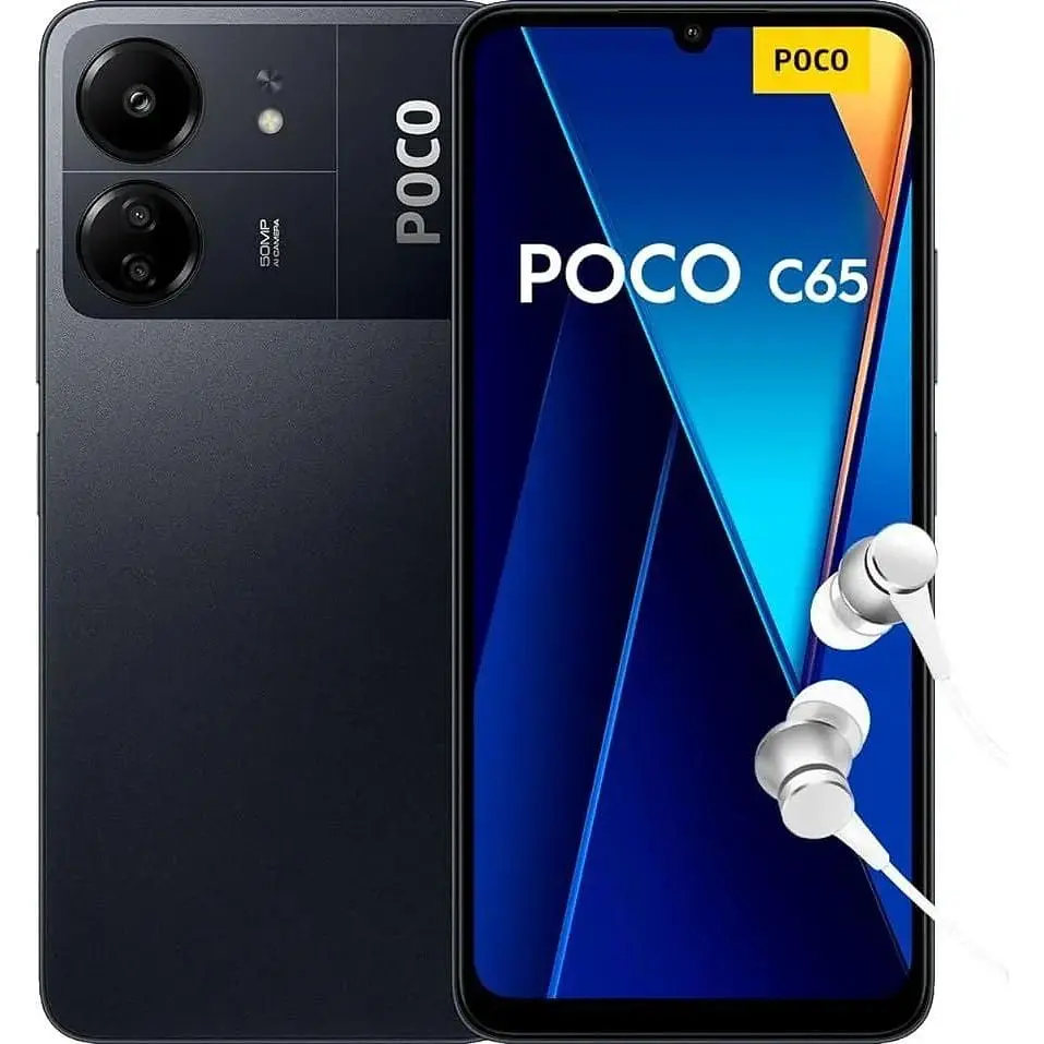 Смартфон POCO C65 8/256 черный - фото 3