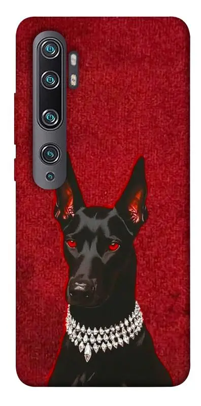 TPU чохол Demsky Premium doberman для Xiaomi Mi Note 10 / Note 10 Pro / Mi CC9 Pro