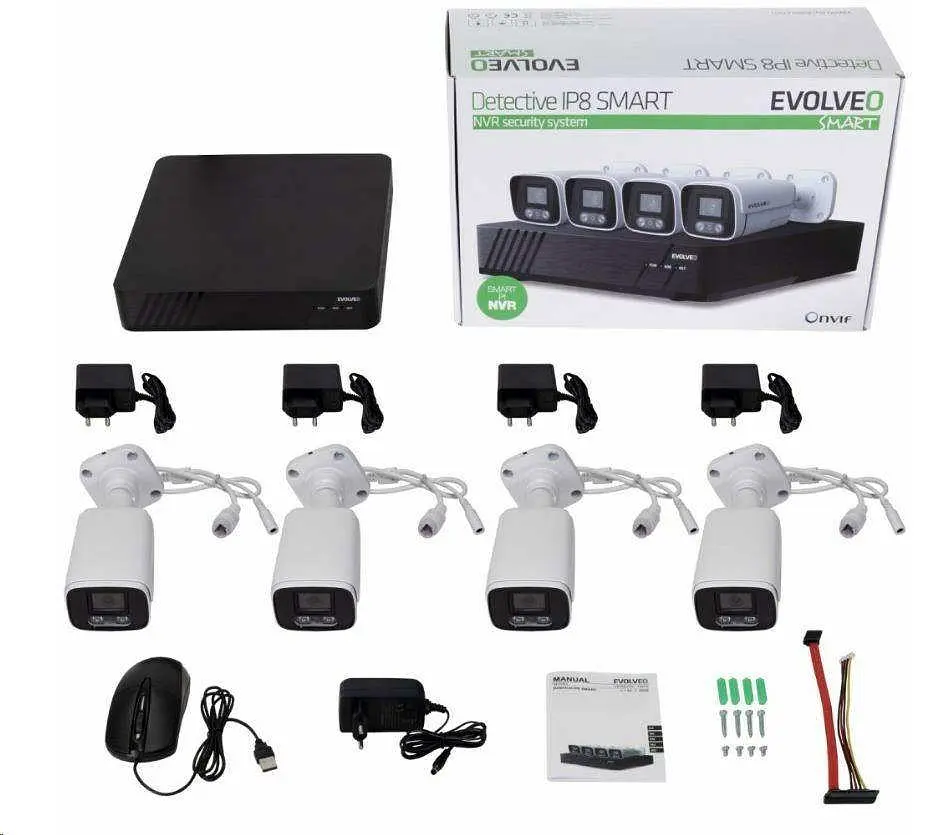 Система відеокамер Evolveo Detective IP8 SMART - фото 8