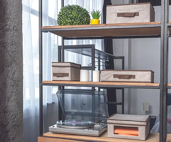 Короб складной с крышкой Handy Home 30х15х15 см серый (ESH05) - фото 2