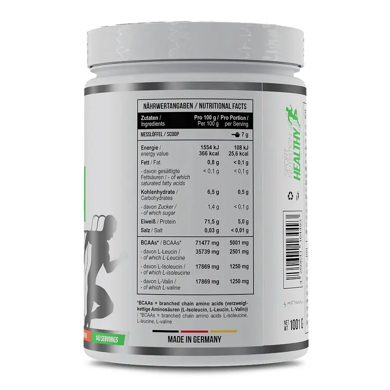 Амінокислота MST BCAA BCAA Instant 1 кг Холодний персиковий чай - фото 2