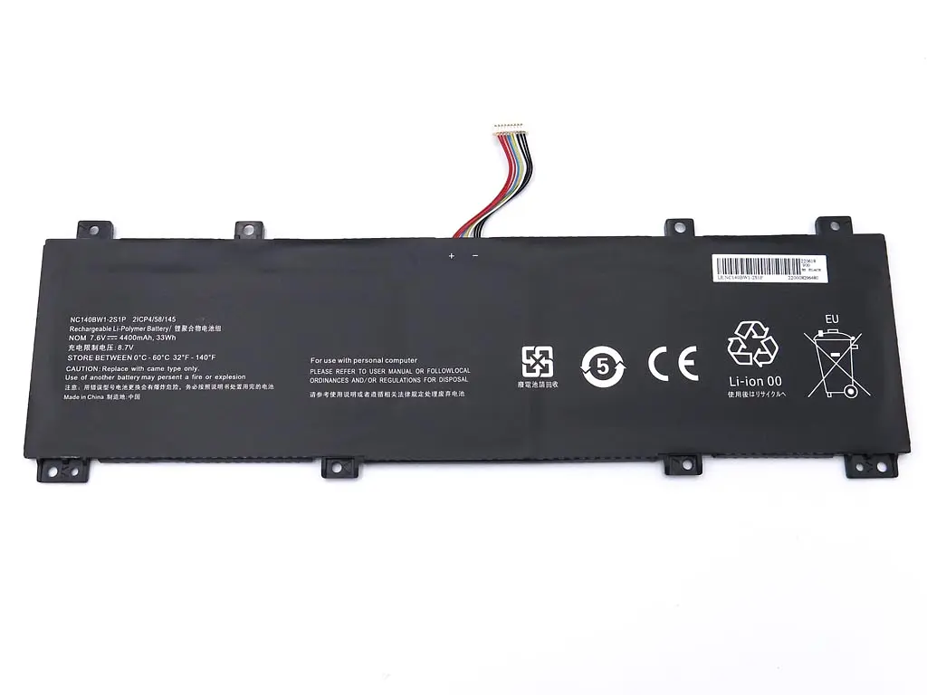 Акумулятор для Lenovo NC140BW1 IdeaPad 100S-14IBR (7.6V 4400 mAh 33.4Wh) - фото 2