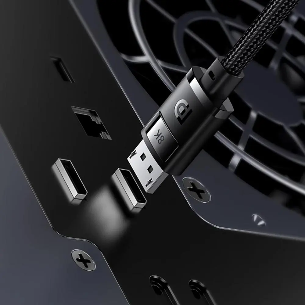Кабель Baseus DisplayPort-DisplayPort 1.5 м (B00633706111-01) - фото 4