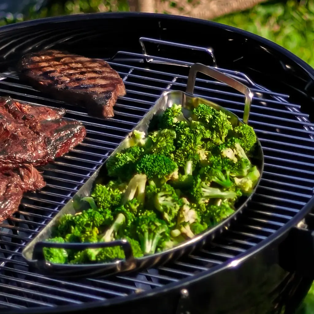 Піддон сталевий Slow 'N Sear Mini Drip Pan для грилів 47 см - фото 6