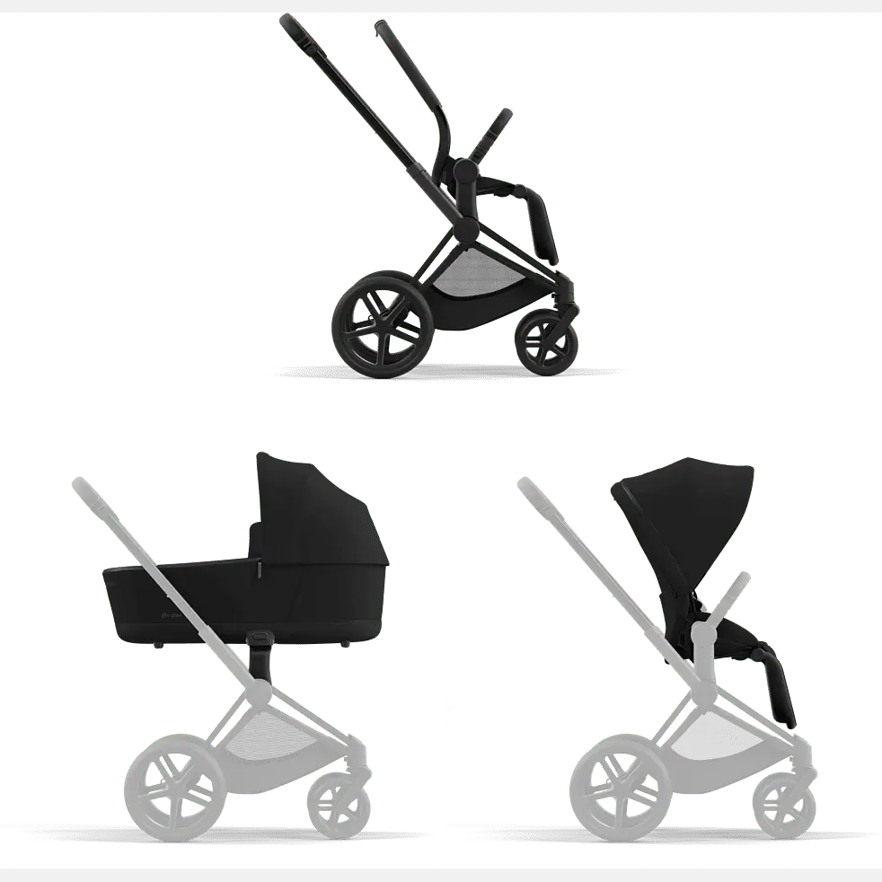 Шасси Cybex Priam с каркасом LS RBA, matt black (521002331) - фото 7