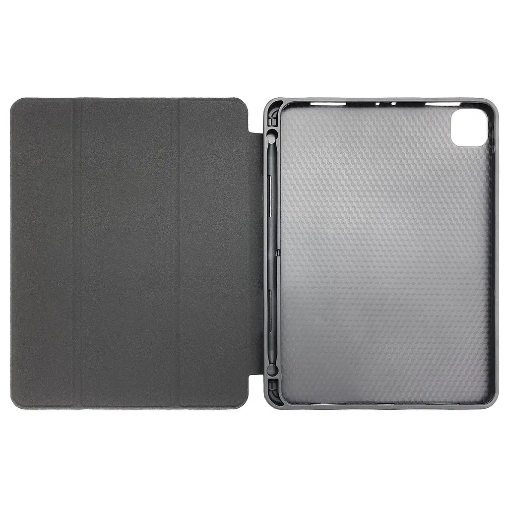 Чехол-книжка CDK для Apple iPad Air 11" M2 2024 экокожа/силикон Smart Case cлот cтилус (011190) black - фото 7