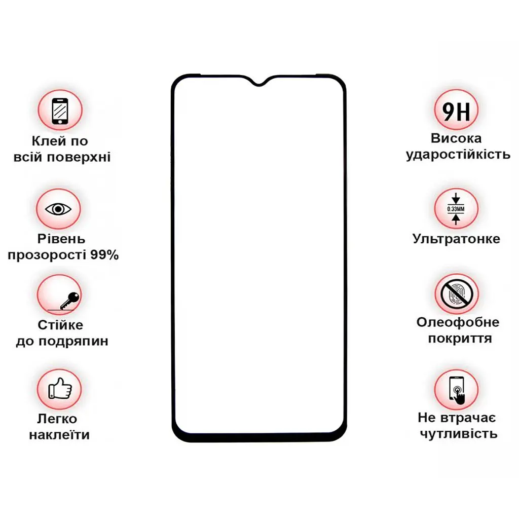 Скло захисне BeCover Ulefone Armor 12s Black (712129) - фото 3