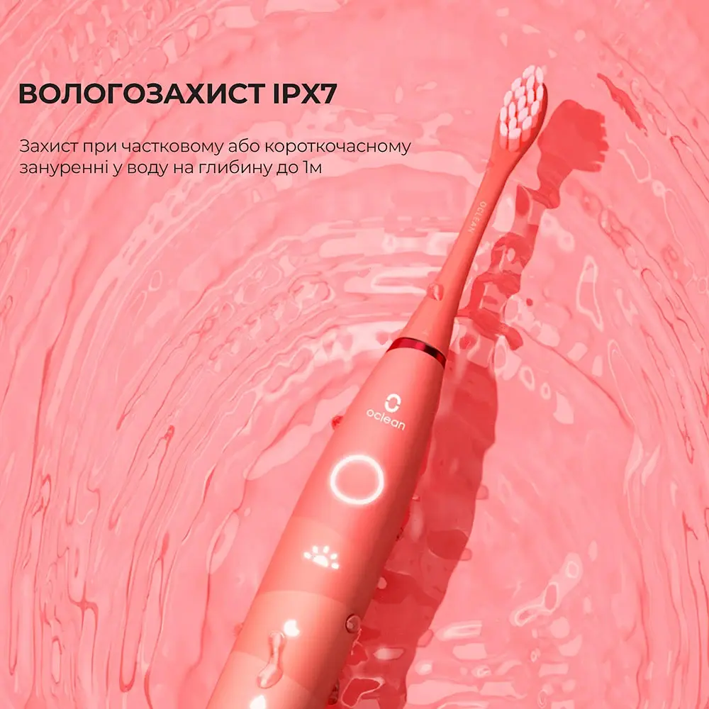 Електрична зубна щітка Oclean Find Duo Set Electric Toothbrush Red and Blue 2шт [79822] - фото 8