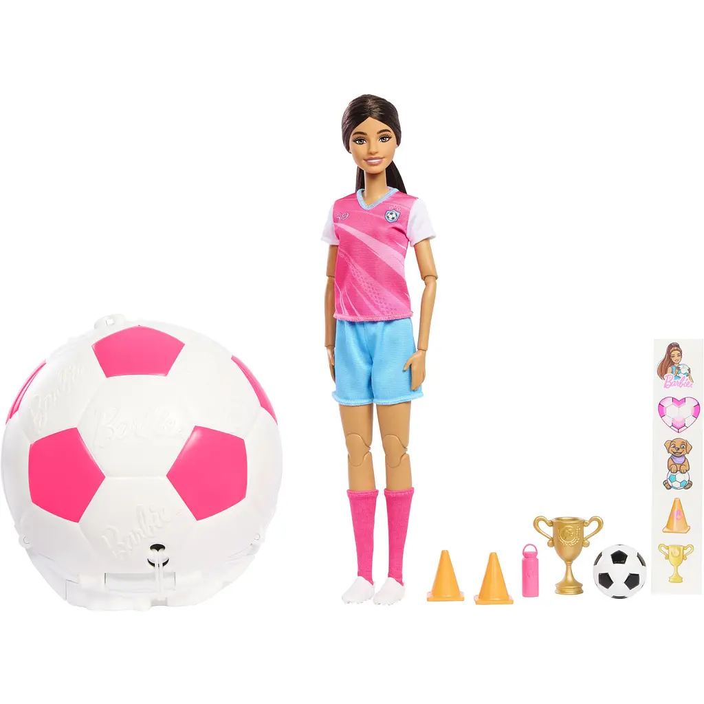 Набір-сюрприз Barbie “Roll & Reveal” - футболістка (JMK20) - фото 3