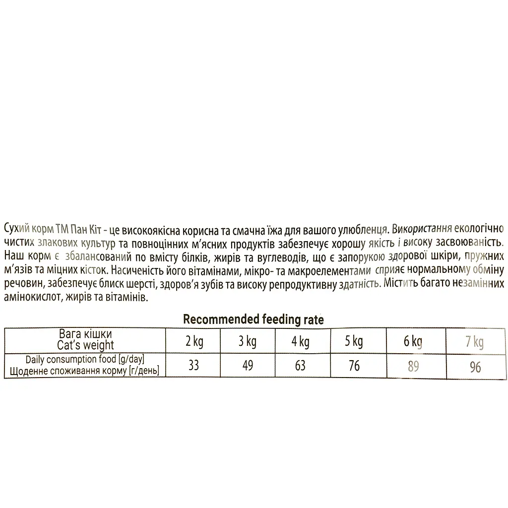 Сухий корм для котів Пан Кот Риба, 0,4 кг - фото 3