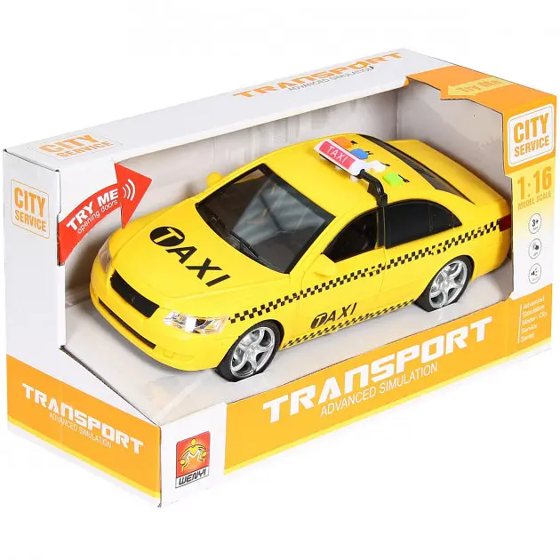 Автомобіль Поліція, WY560A/WY560B/560C, музичний, світлові ефекти (В асортименті) - фото 3