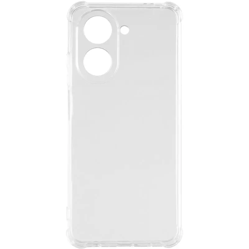 TPU чохол GETMAN Ease logo посилені кути Full Camera для Xiaomi Redmi A5 / Poco C71 Безбарвний (прозорий) - фото 2