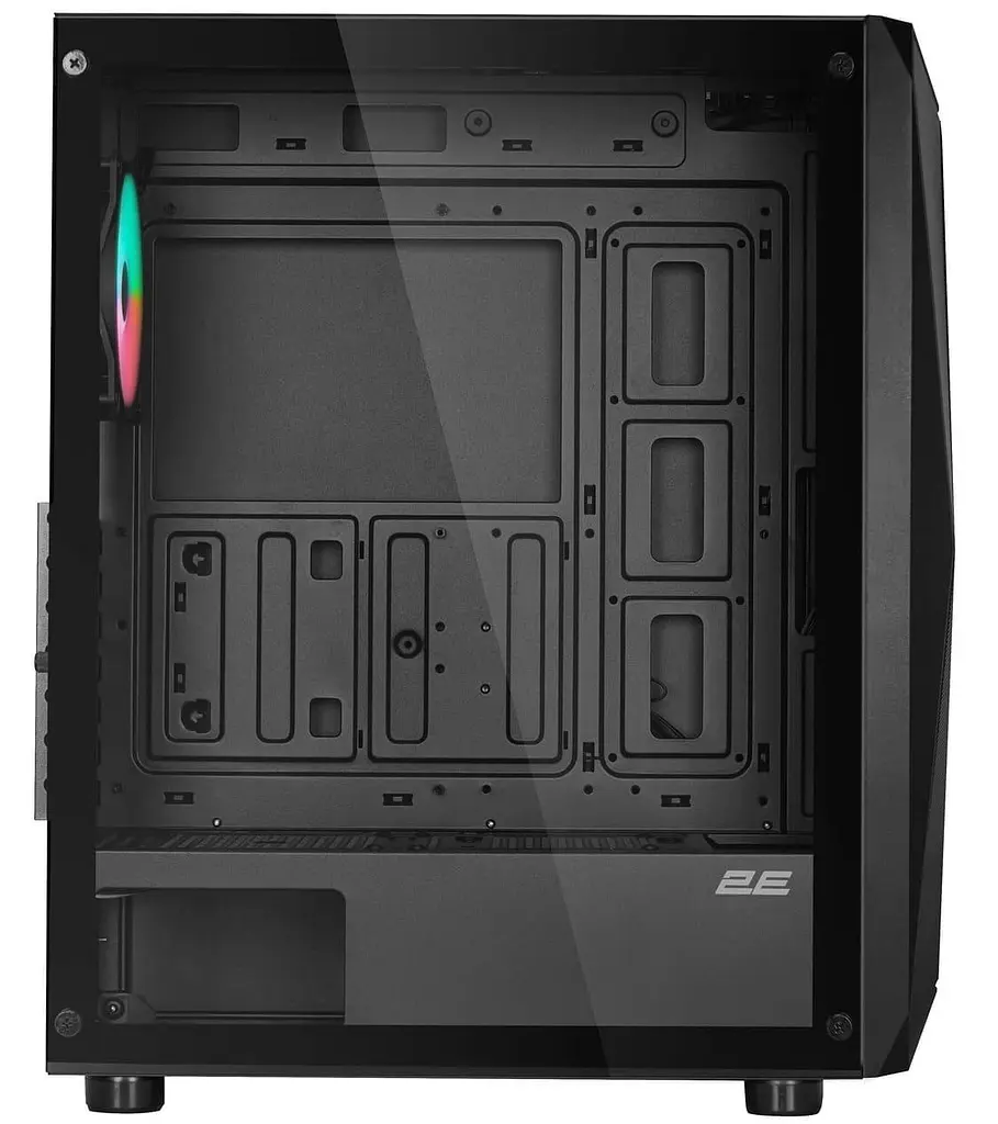 Корпус 2E GAMING Aruba G3313B ARGB без блока питания, черный (2E-G3313B) - фото 7