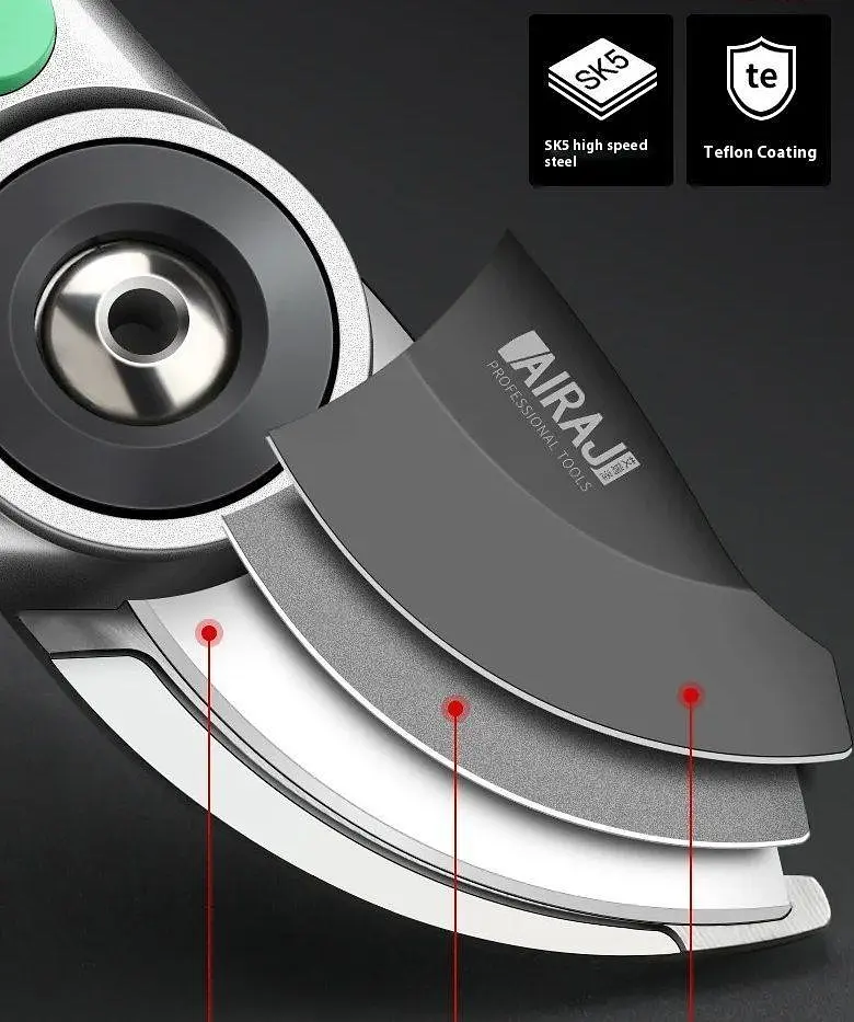 Садовый секатор Airaj 1033 профессиональный для обрезки деревьев, кустов и цветов - фото 2