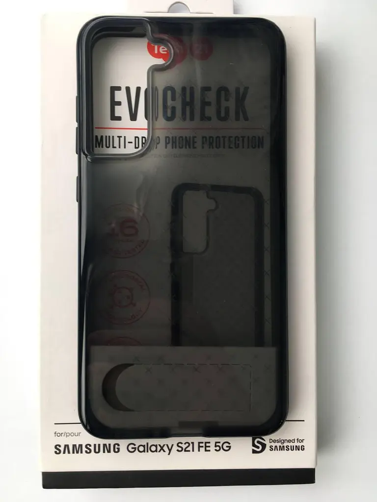 Оригінальний протиударний чохол Tech21 Evo Check для Samsung Galaxy S21 FE (6.4) Black T21-9080 - фото 10