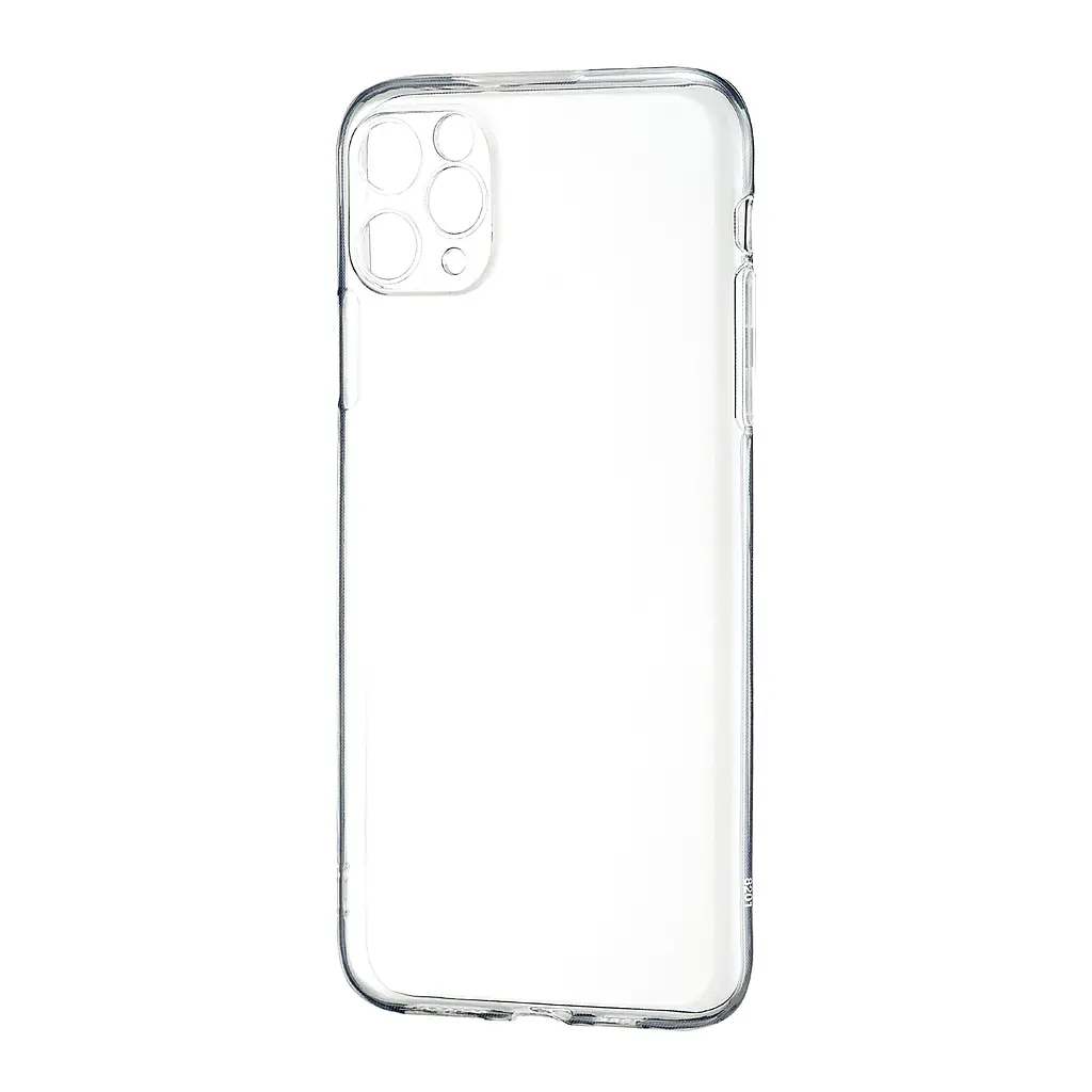 Чохол Silicone Case WS Protected Camera iPhone 11 Pro Max Прозорий