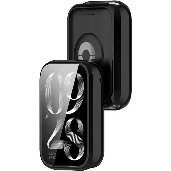 Чехол-накладка DK Silicone Face Case для Xiaomi Mi Band 8 Pro (black) - фото 2
