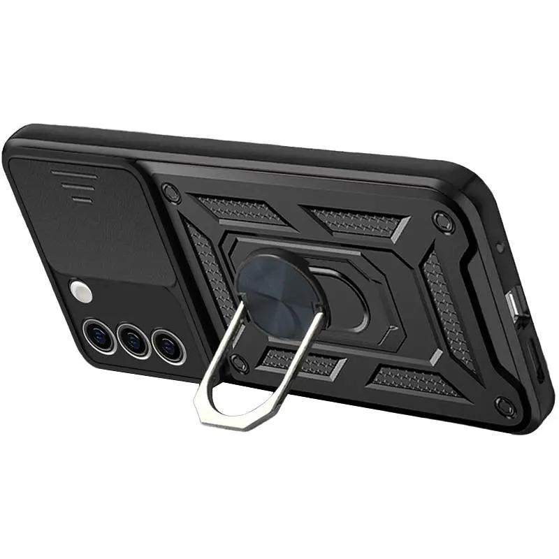 Чохол Ummi Camshield Serge Ring для Samsung Galaxy S20 FE Чорний / Black - фото 2