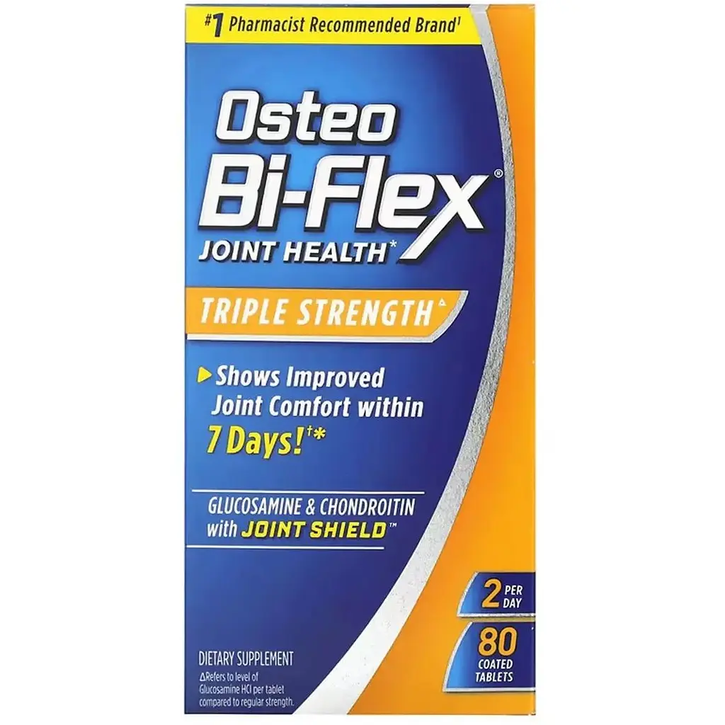 Глюкозамін і хондроїтин Osteo Bi-Flex Joint Health Triple Strength 80 таблеток - фото 2