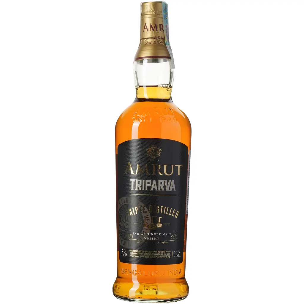 Віскі Amrut Triparva Triple Distilled Indian Single Malt Whiskey, 50%, 0,7 л - фото 2