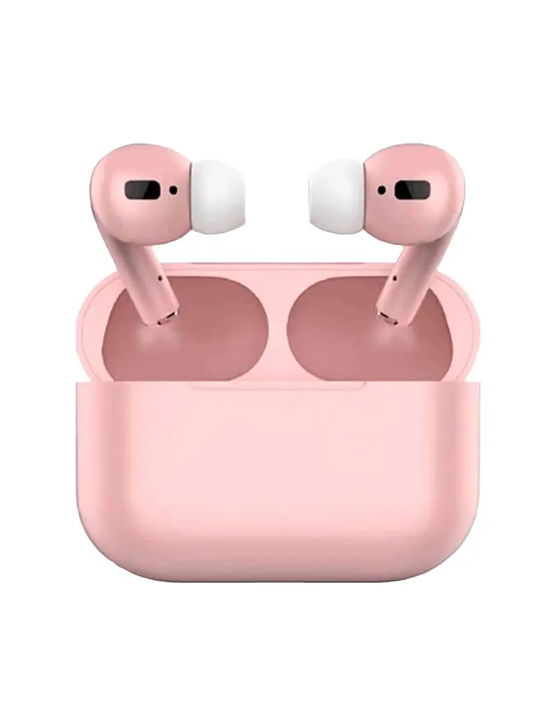 Наушники беспроводные вакуумные TWS Pods Pro 3 Pink (16117) - фото 3