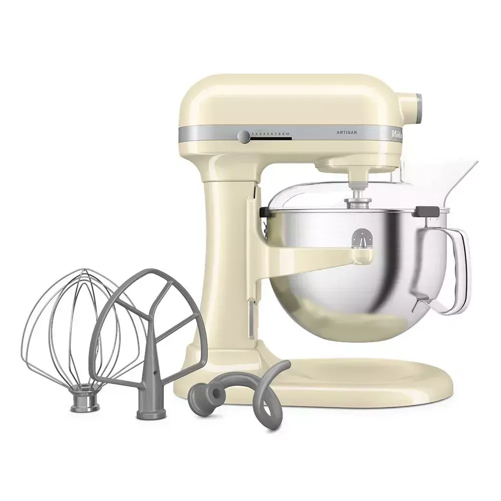 Кухонна машина KitchenAid Artisan 5,6 л 5KSM60SPXEAC з підйомною чашею кремовий - фото 3