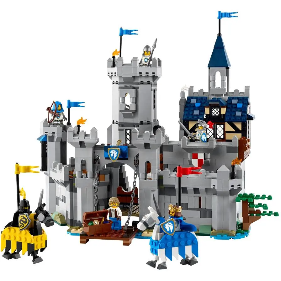 Конструктор LEGO Creator Середньовічний замок із лицарем на коні 1371 деталь (31168) - фото 7