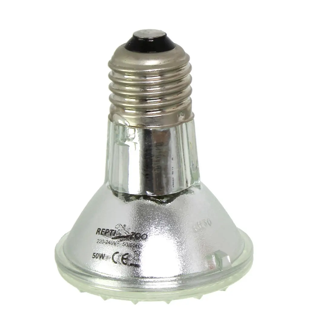Лампа галогенова точкового нагріву UVA Repti-Zoo Spot lamp 50W (PAR2050) - фото 2
