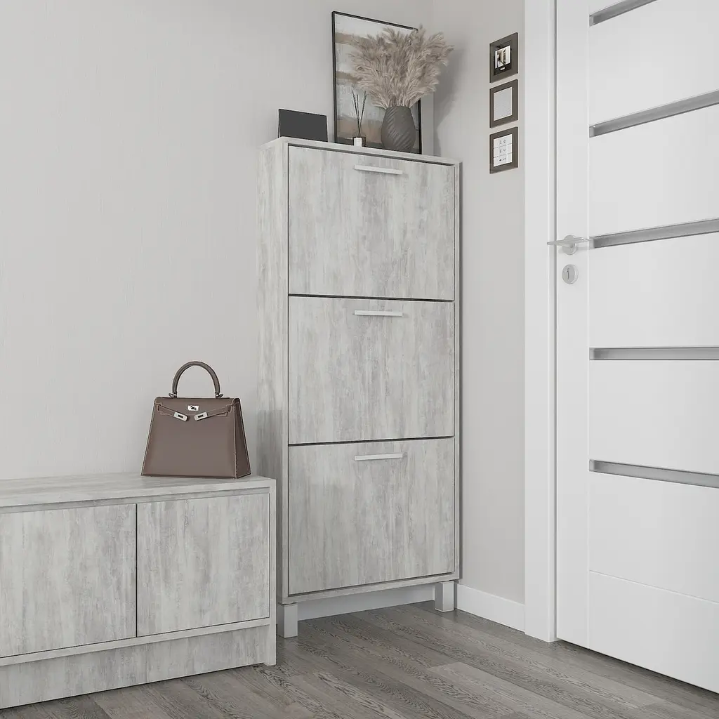 Полиця для взуття Flamecame підлогова з ДСП F-160 - фото 6