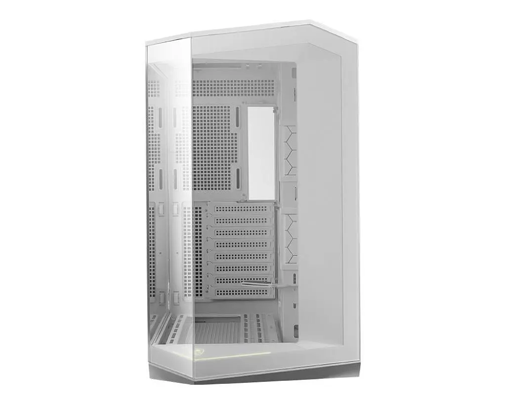 Корпус ATX W/O PSU MAG PANO 100L PZ WHITE MSI - фото 2