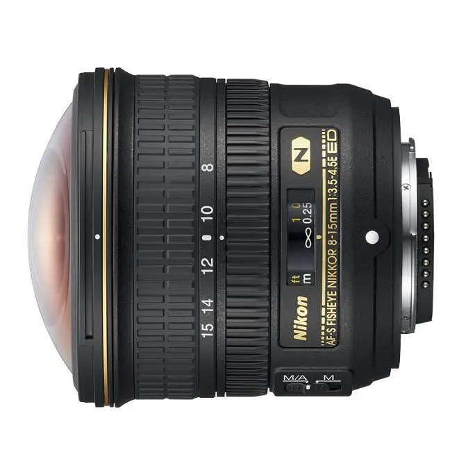 Об'єктив Fisheye Nikon AF-S Fisheye-Nikkor 8-15mm f/3,5-4,5E E (JAA831DA) - фото 2