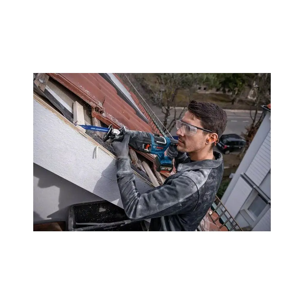 Сабельная пила Bosch GSA 185-LI, 18 В, пропил 230 мм, ход 28 мм (без АКБ и ЗП) (0.601.6C0.020) - фото 9