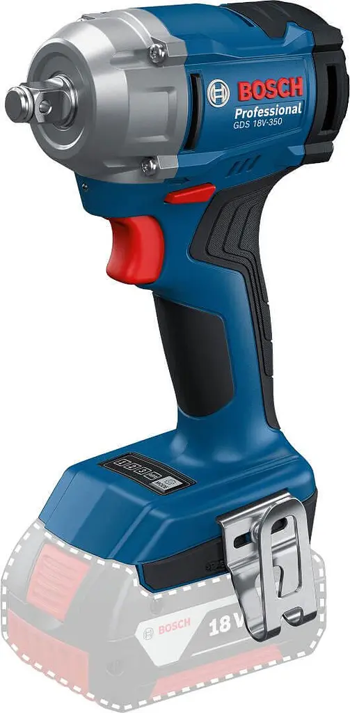Акумуляторний ударний гайкокрут Bosch GDS 18V-350 Professional без акб та з/п, в картоні