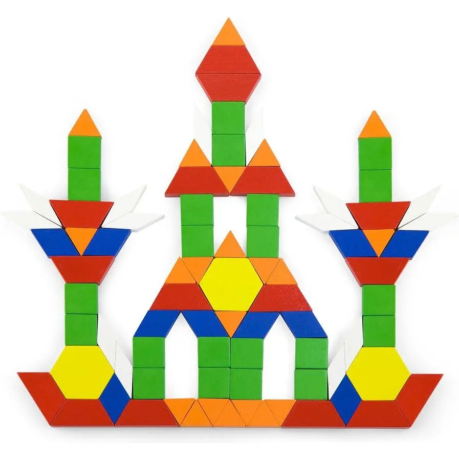Мозаїка Viga Toys Дерев'яні картинки 250 елементів (50065) - фото 3