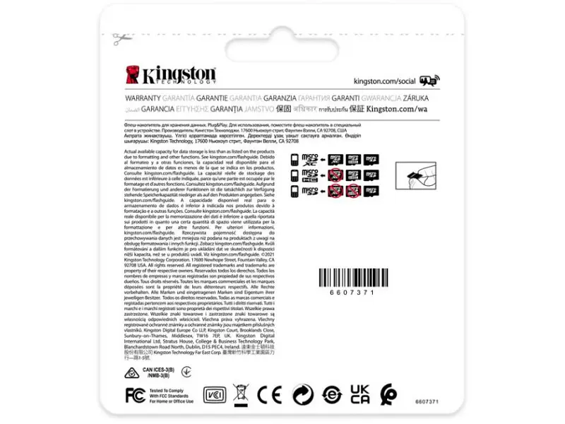 Карта пам'яті Kingston Industrial microSDHC UHS-I (U3) V30 A1 + SD Adapter 32 GB (SDCIT2/32GB) - фото 4