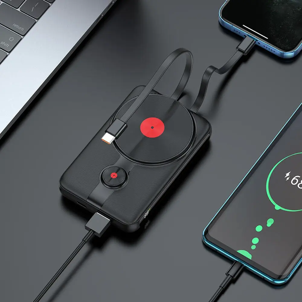 Power bank Hoco J92 22.5W/PD20W/QC3.0/ MagSafe Wireless Charger 10000mah чорний - фото 2