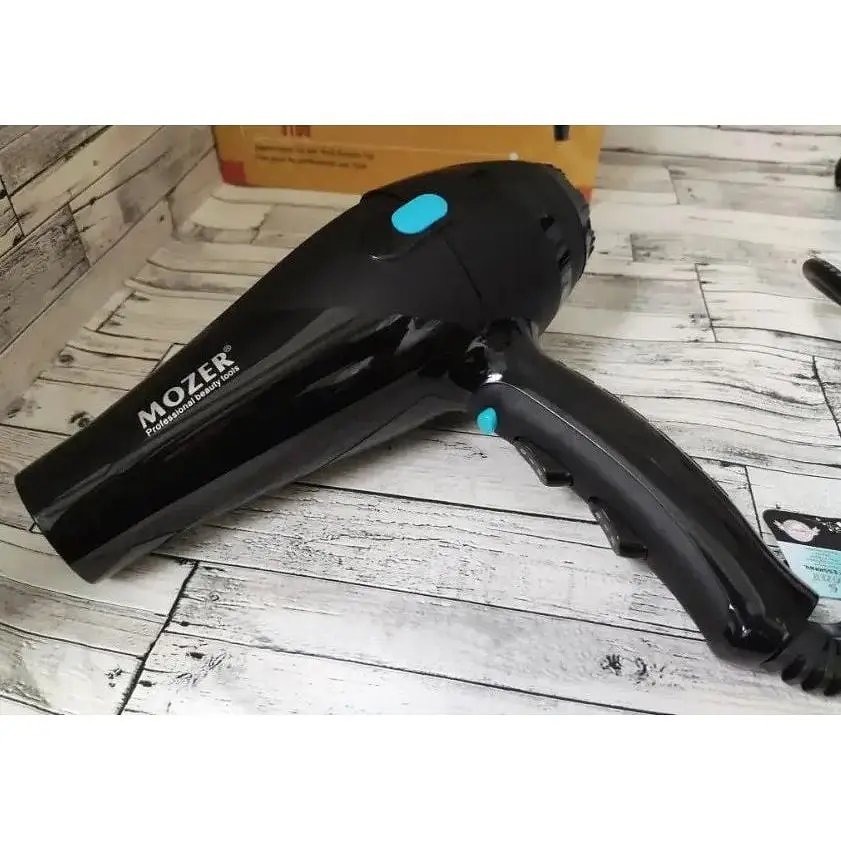 Фен для волос Mozer Edition MZ-3100 6000 Вт с двумя концентраторами Черный - фото 5