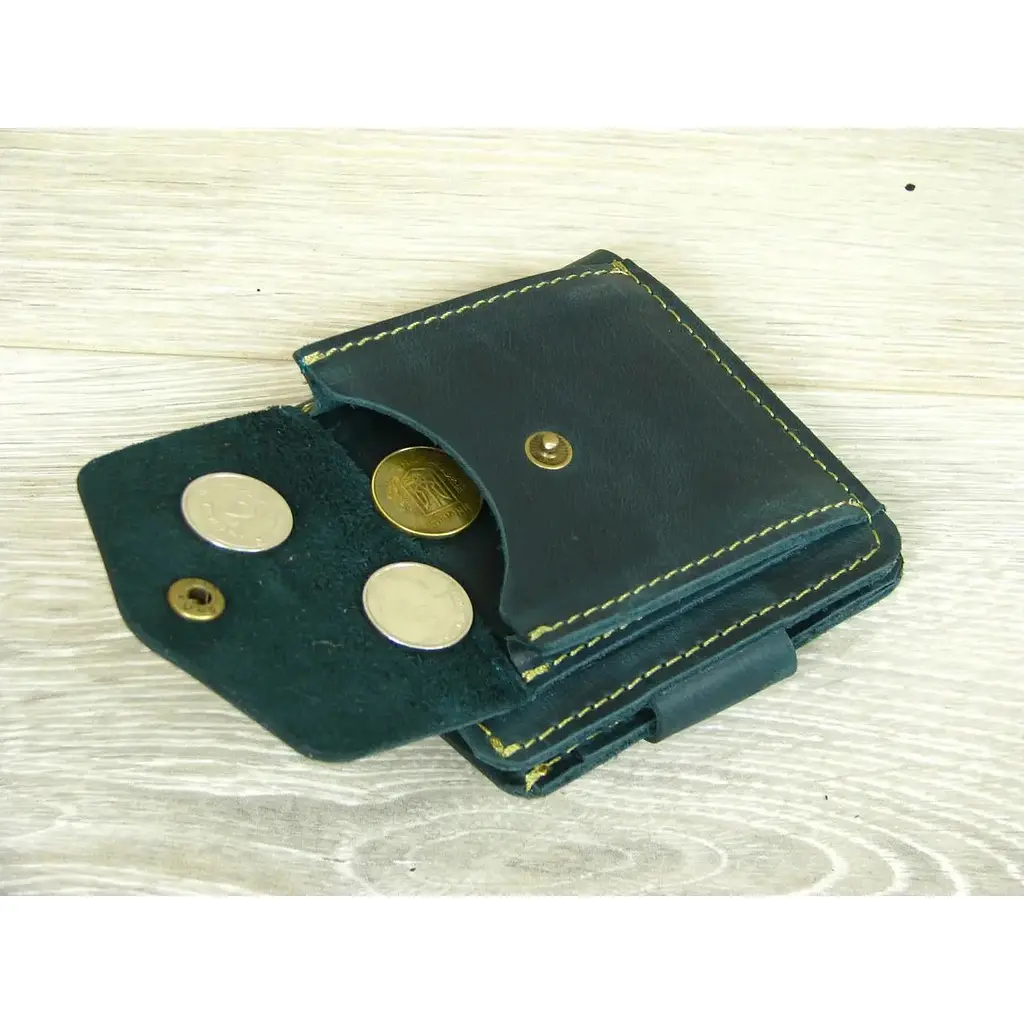 Жіночий гаманець GS зелений - фото 5