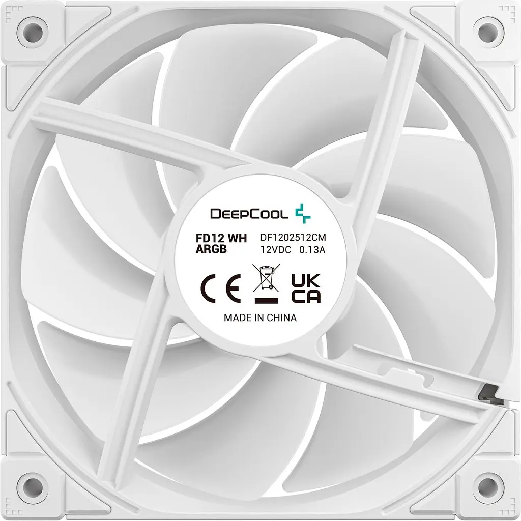 Корпусний вентилятор Deepcool FD12 ARGB White (R-FD12-WHAPN1-G) [177886] - фото 7