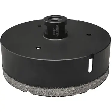 Коронка алмазна Wurth Hard Ceramic 125 мм M14 (1457440125)