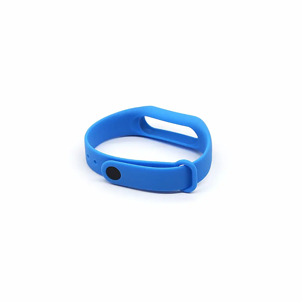 Силиконовый ремешок Primo для фитнес-браслета Xiaomi Mi Band 2 Sky Blue - фото 3