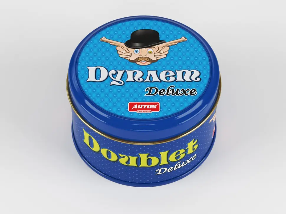 Настольная игра "Дуплет Deluxe" 1038 в металлической коробке - фото 3