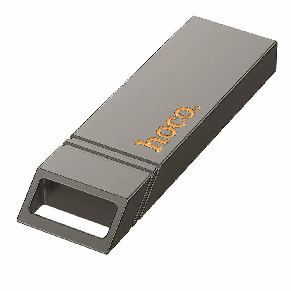 USB флеш накопичувач Hoco UD13 128GB USB 3.2 металевий сірий - фото 3