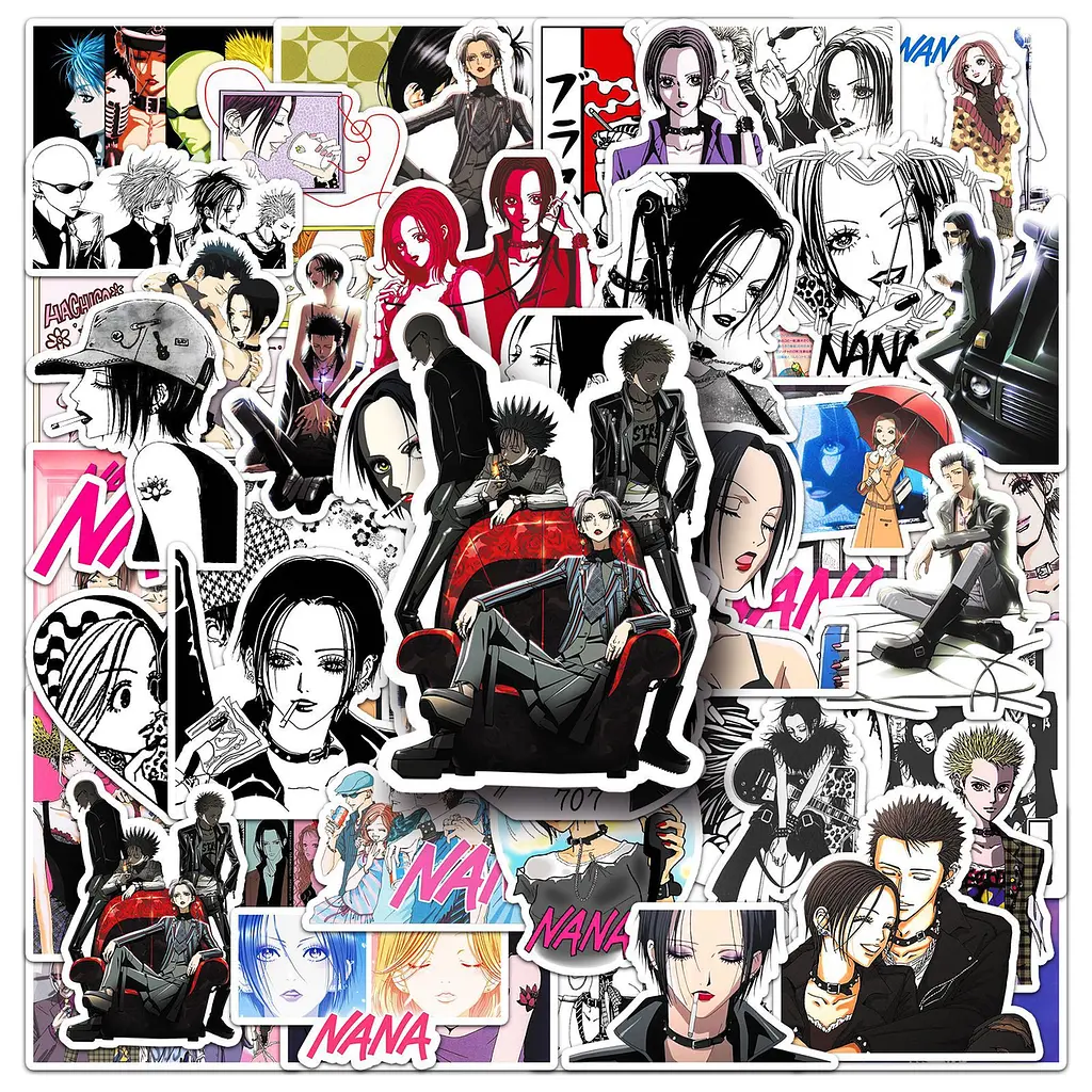Стікерпак Нана Набір наклейок GeekLand Nana 50 штук - фото 2