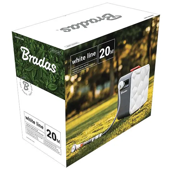 Набір з автоматичною котушкою Bradas WHITE LINE 1/2" 30 м WL-W3B30 - фото 2