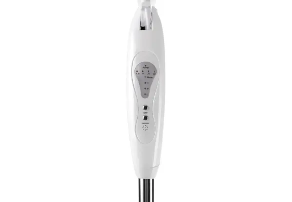 Напольный вентилятор Ardesto FN-R1608RW, White, 45W, 3 скорости, диаметр 40 см, таймер, пульт ДУ - фото 4